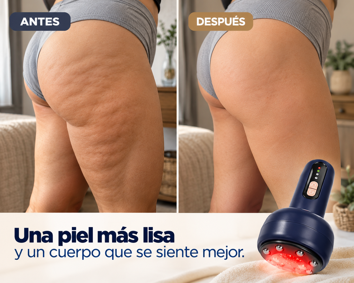 DermoLift Masajeador Succionador para celulitis - Cuidado de la piel y alivio muscular