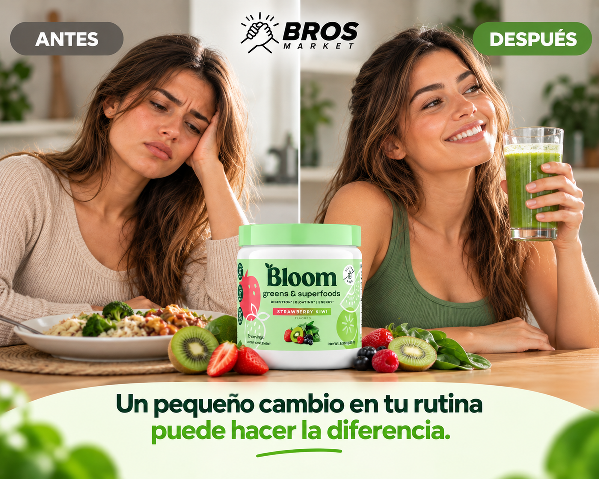 Bloom Suplemento de Colágeno - Nutre tu cuerpo, impulsa tu día