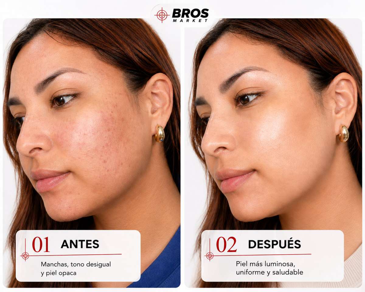 Crema Facial Blanqueadora Sadoer 2x1  - Piel más clara y luminosa