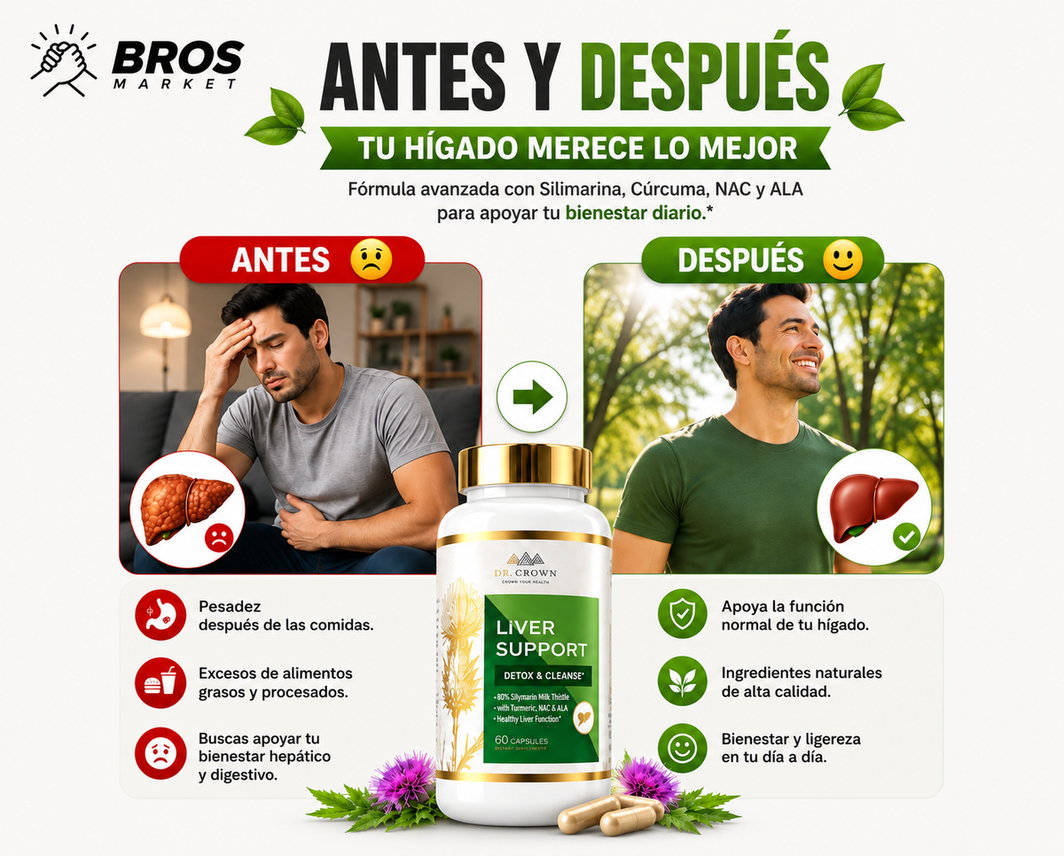 Liver Support - El cuidado diario que tu hígado merece