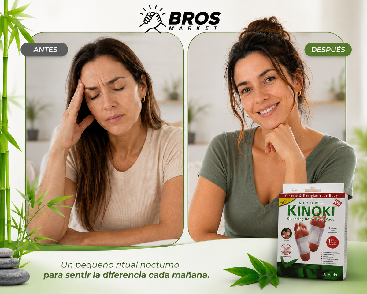 Kiyome Kinoki Parches para pies - Descanso y confort para tus pies