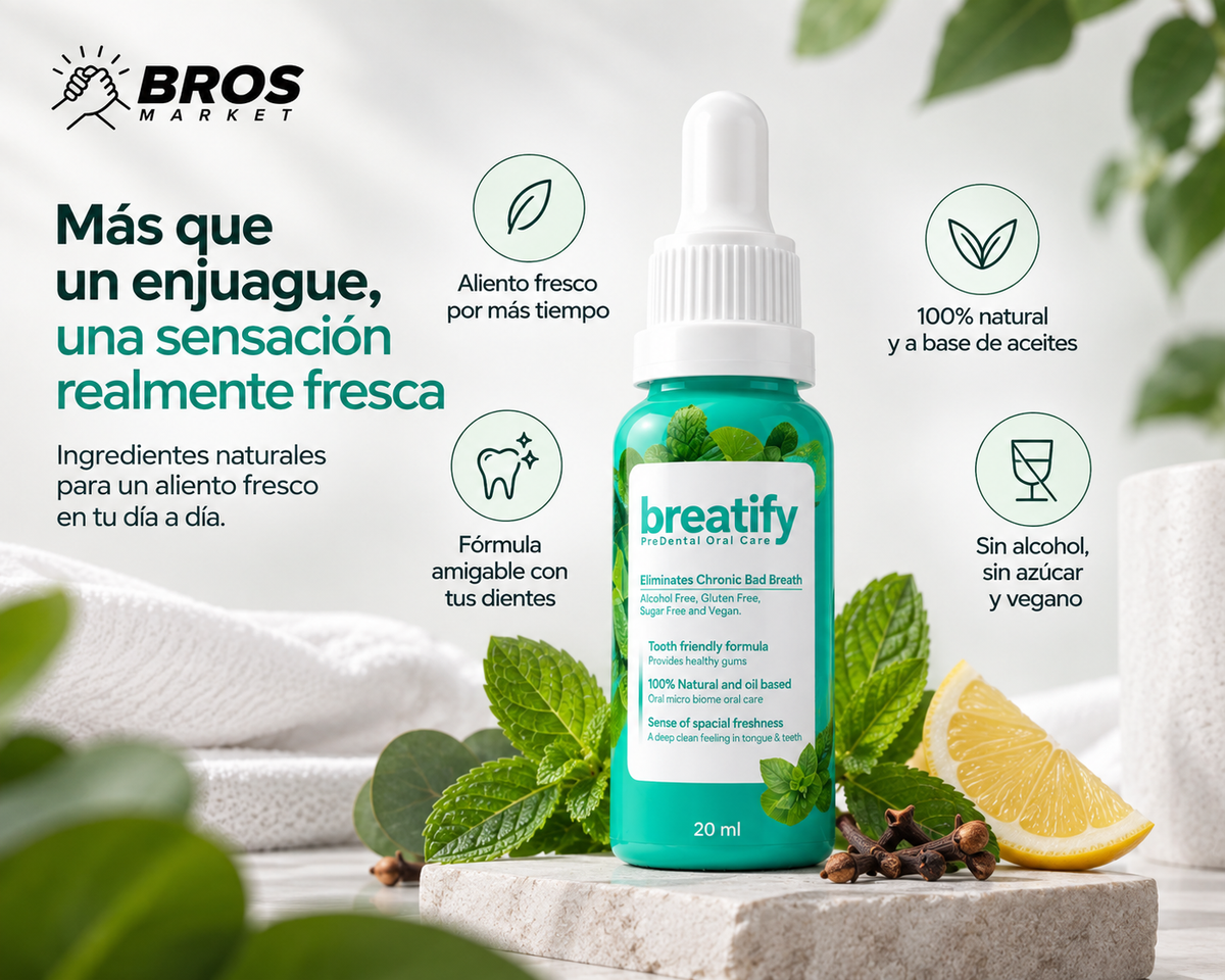 Breatify - Aliento fresco en segundos