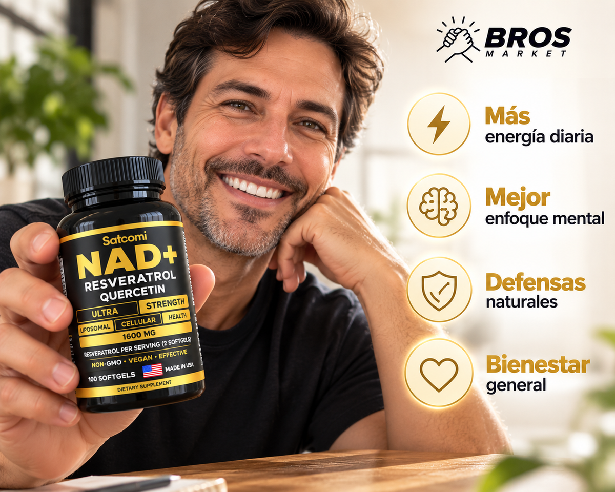 Resveratol Nad+ Satoomi - Más vitalidad cada día