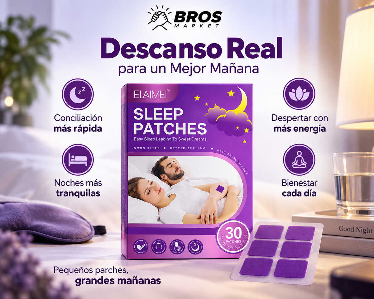 SleepZen Parches para Dormir Relajantes - Descansa mejor cada noche