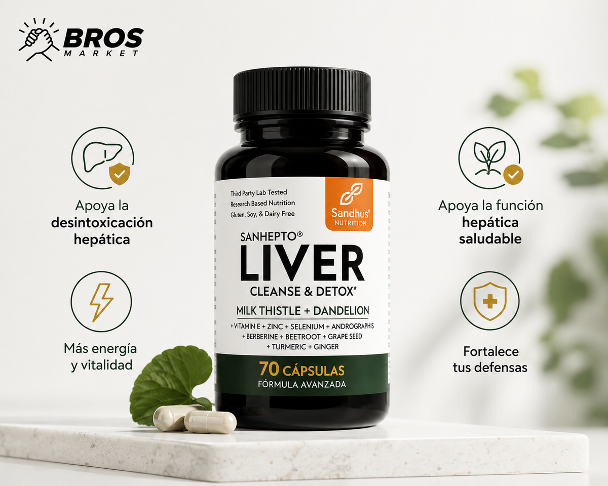 Sandhu's Liver Cleanse & Detox - Renueva tu bienestar desde adentro