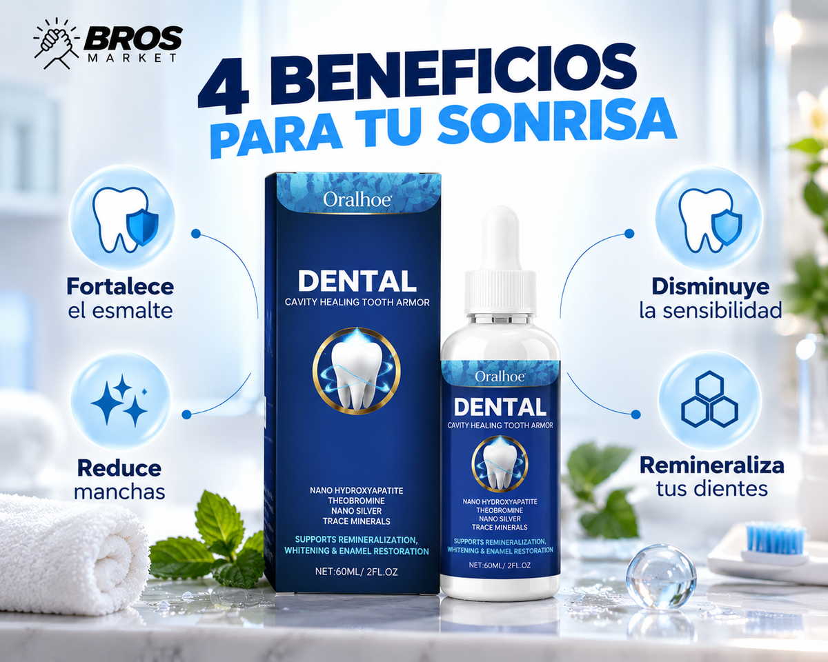 Dentiva Reparador del Esmalte Dental - Fortalece y remineraliza el esmalte
