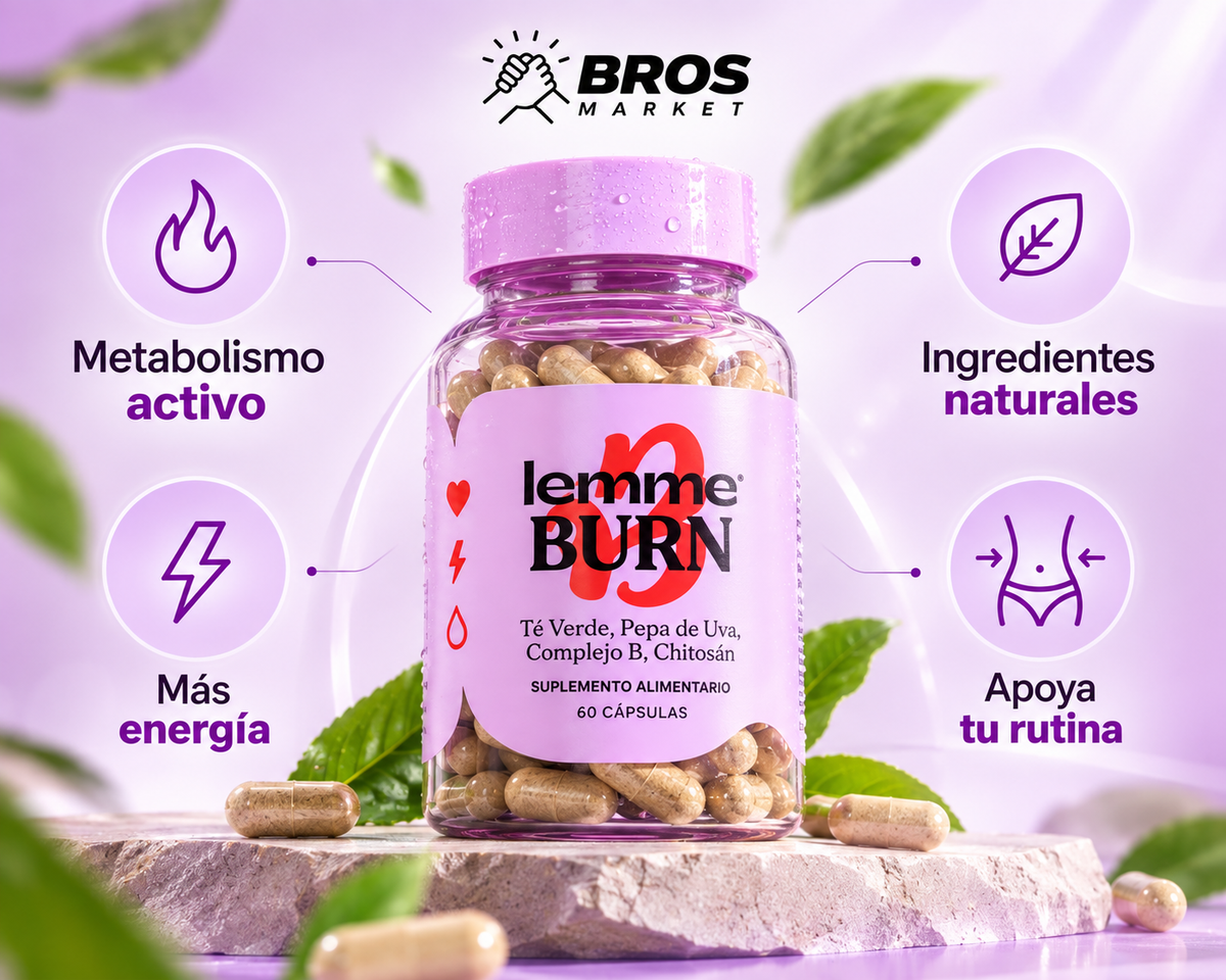 Lemme Burn Activador de Metabolismo - Apoyo natural para tu energía diaria