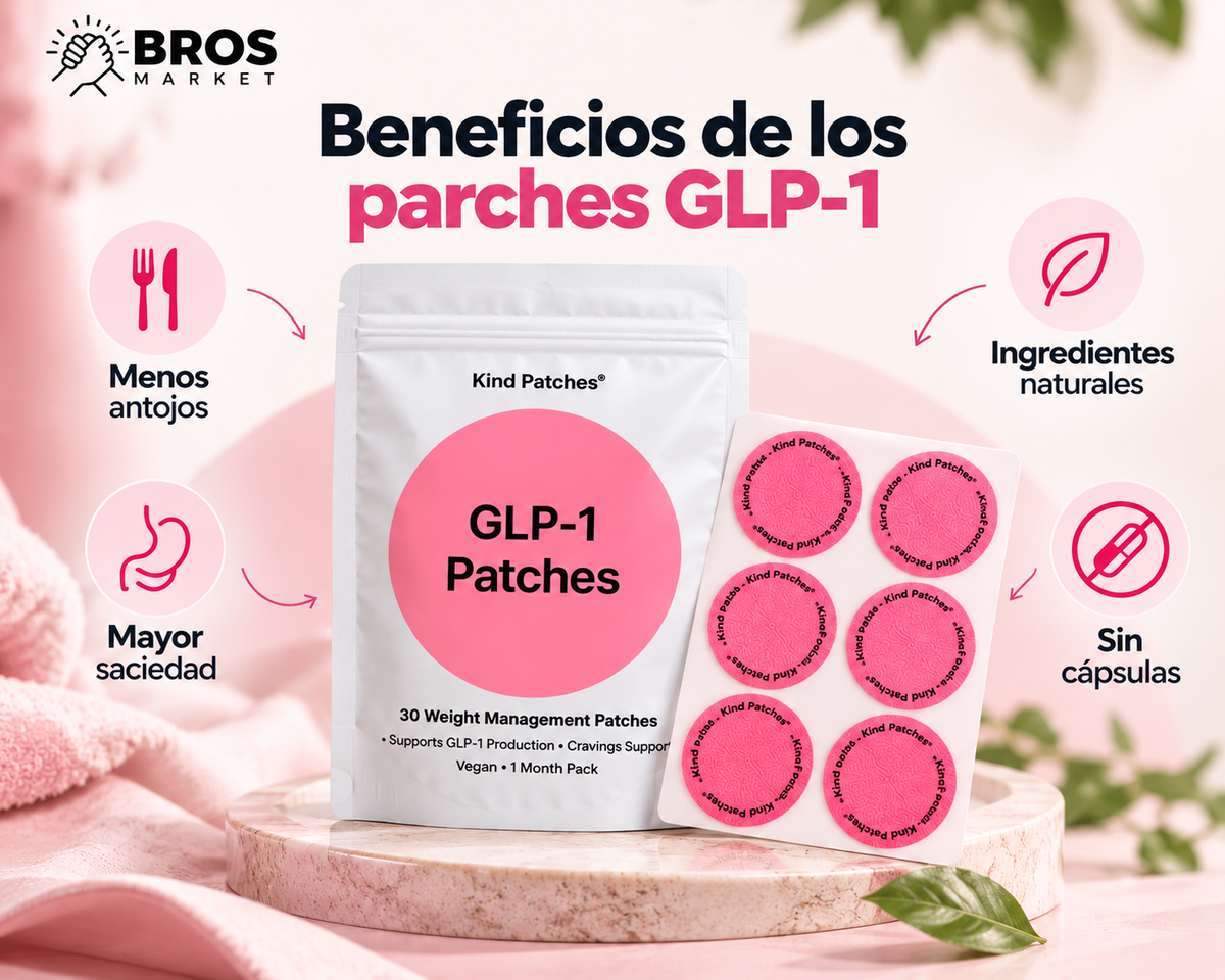 NutriPatch Parches GLP-1 Naturales Adelgazante - Bienestar para tu rutina diaria