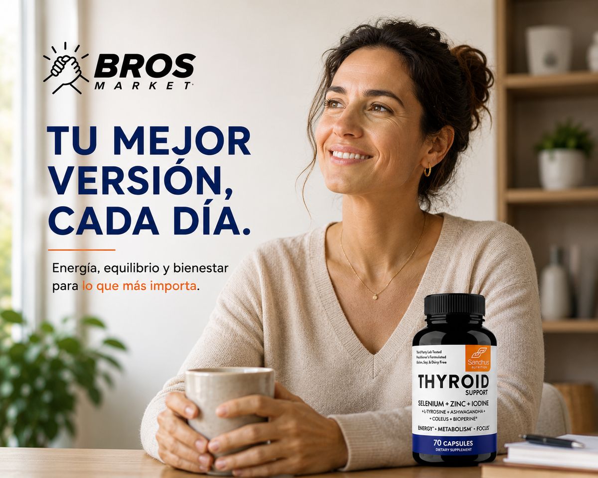 Thyroid Support - Energía, metabolismo y enfoque en equilibrio