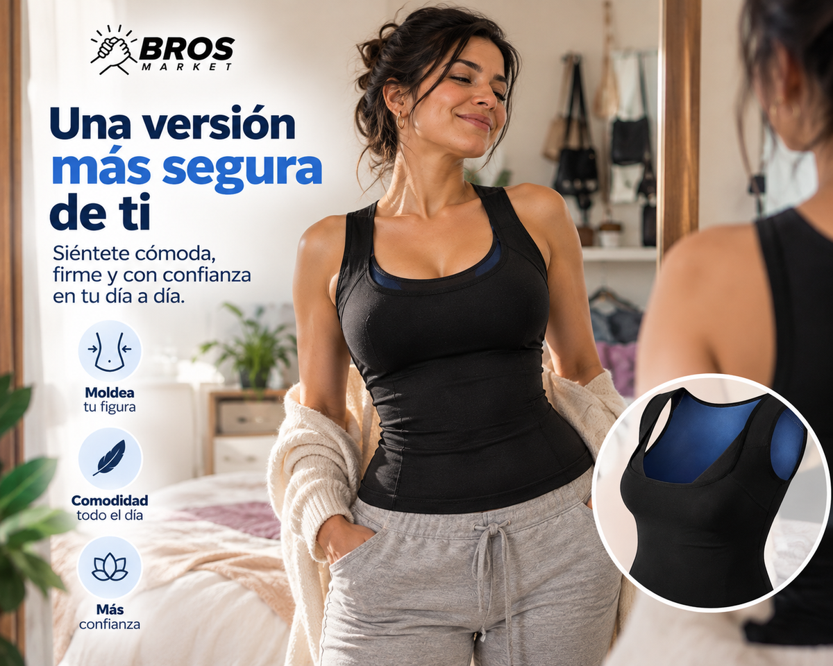 FitCurve Faja Térmica de Sauna Femenina - Estiliza tu figura al instante