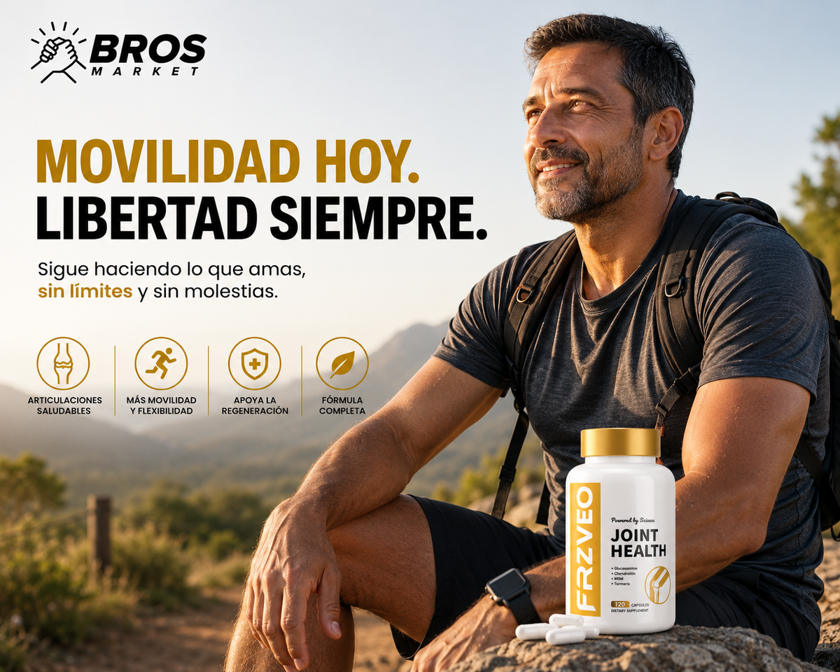 FRZVEO Joint Health - Devuélvele a tu cuerpo la movilidad natural