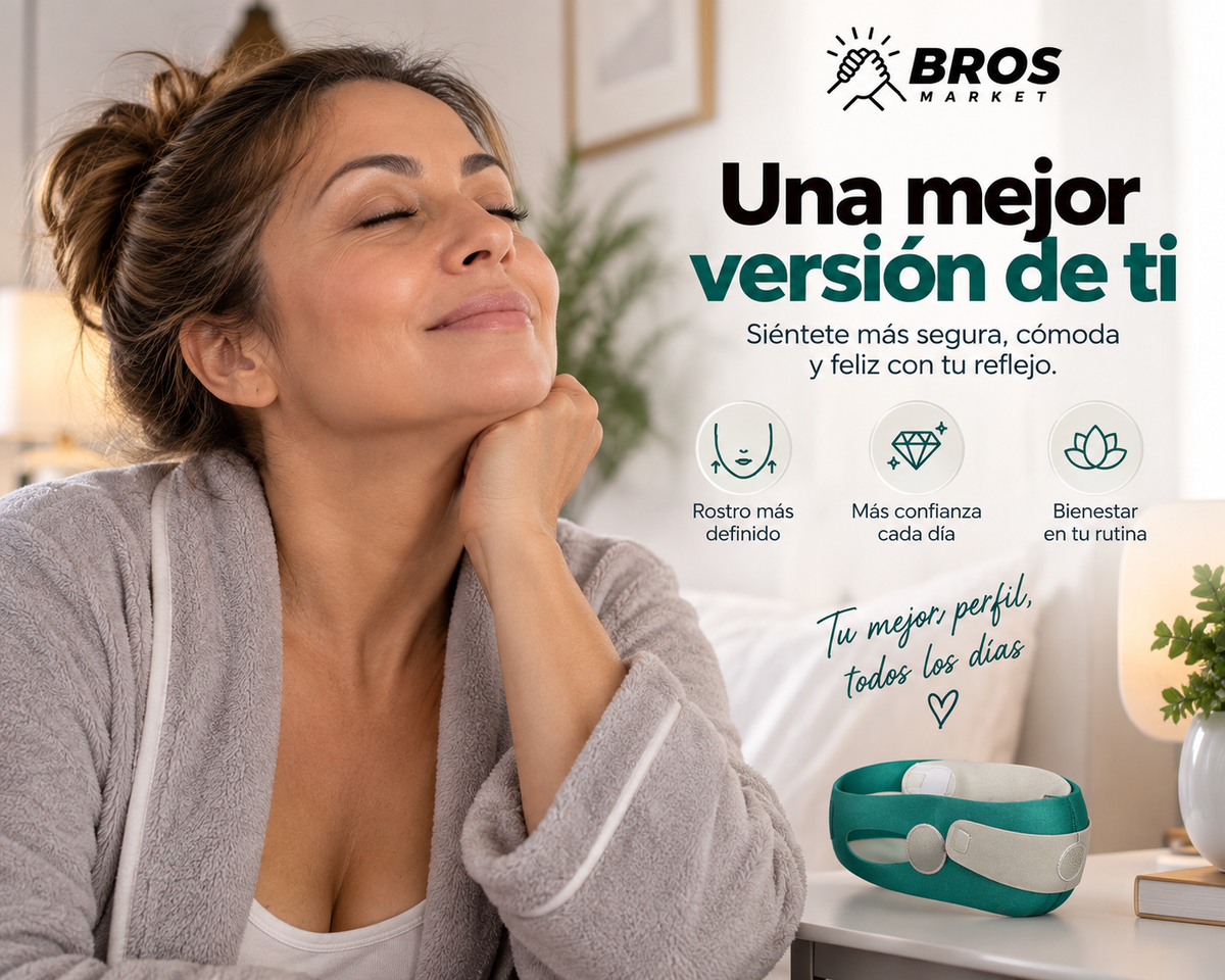 Lift-Face Pro Faja facial Anti Papada - Soporte para un rostro más definido