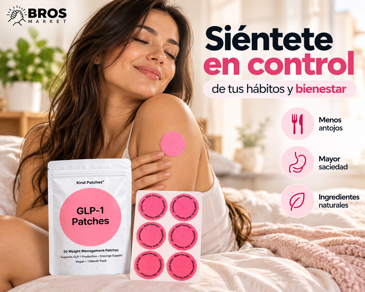 NutriPatch Parches GLP-1 Naturales Adelgazante - Bienestar para tu rutina diaria