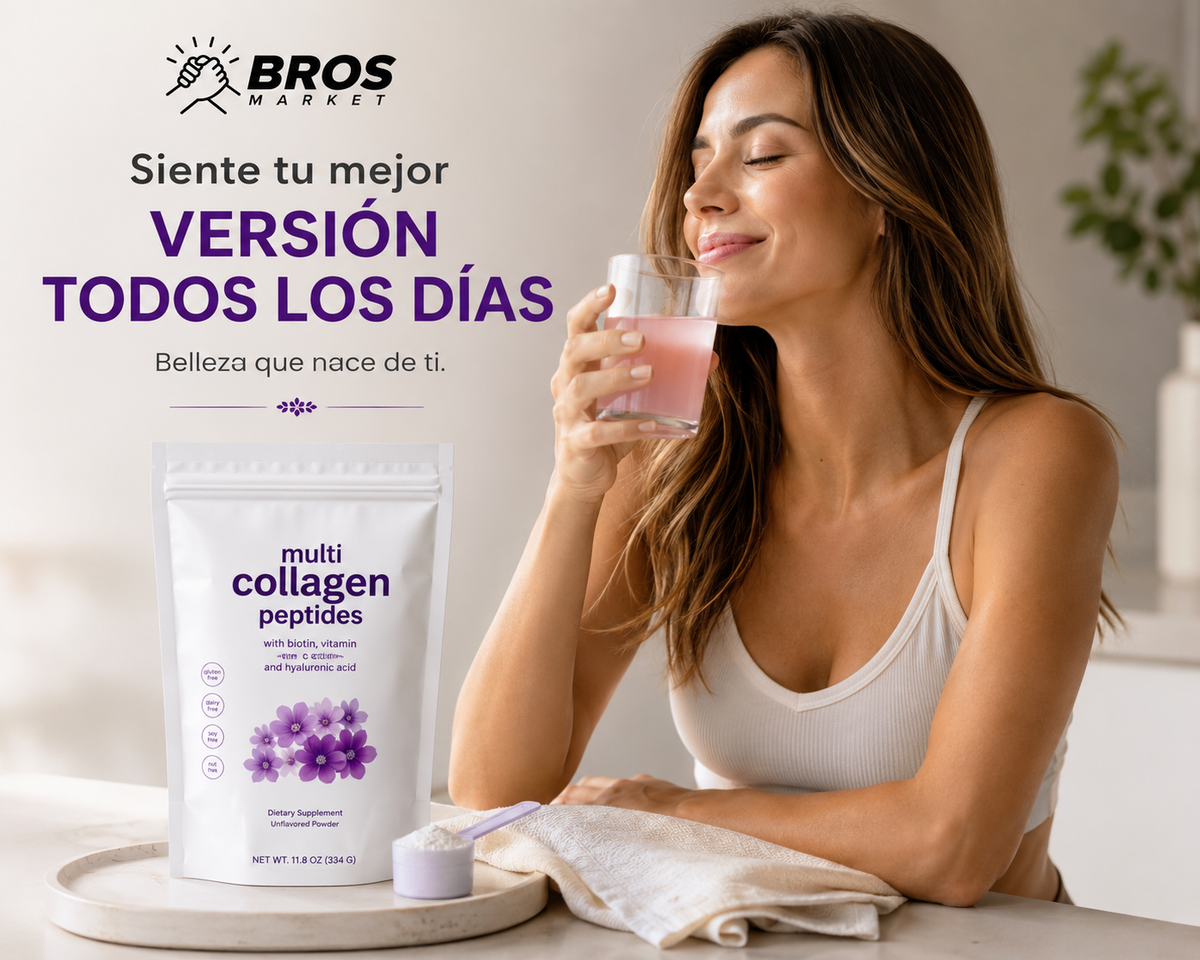 Multi Collagen Peptides - Cuidado completo de pies a cabeza