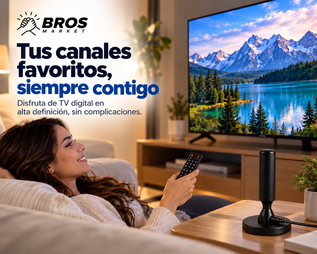 ClearVision Pro Antena de TV Digital - Televisión HD Libre Y En Alta Definición