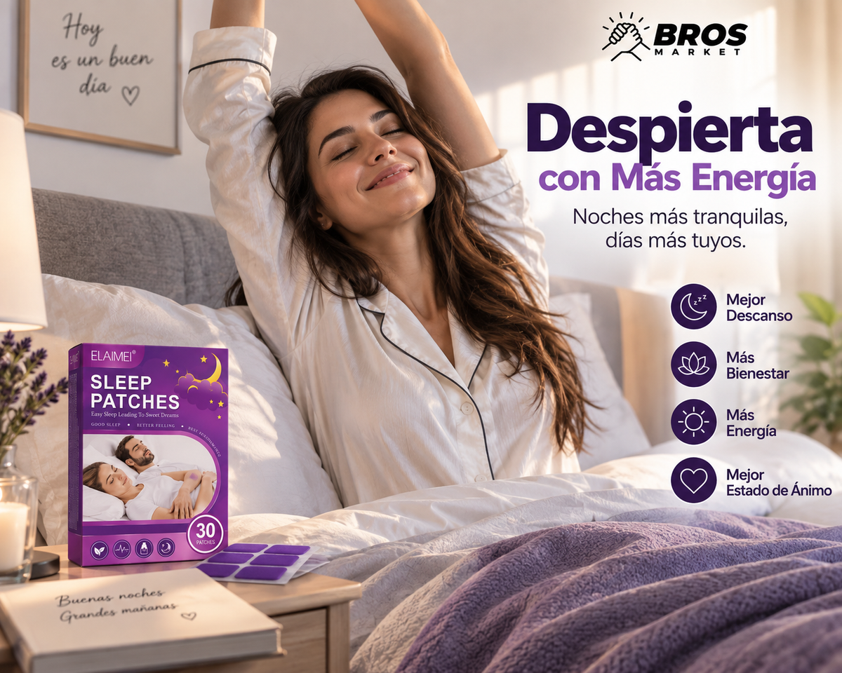 SleepZen Parches para Dormir Relajantes - Descansa mejor cada noche