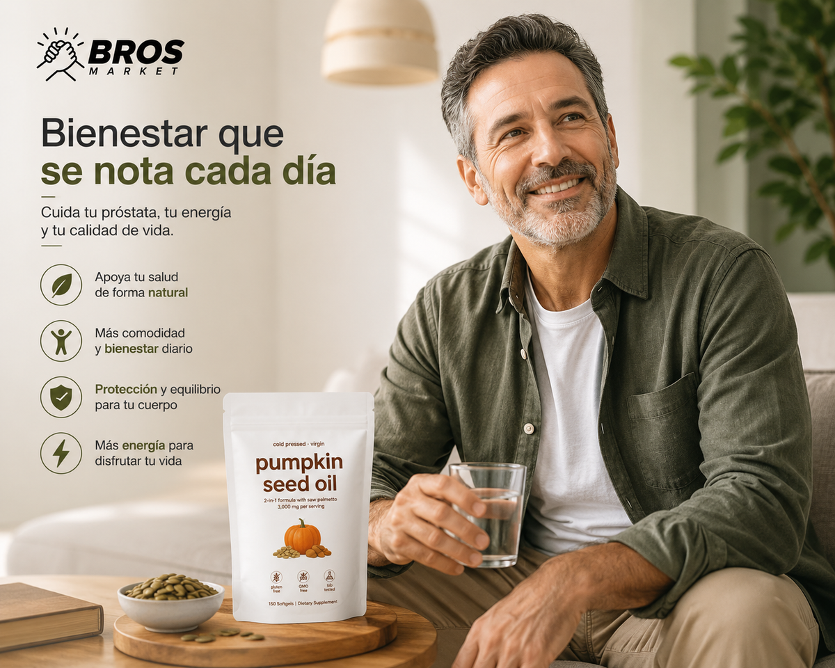 Pumpkin Seed Oil Microingredientes Cápsulas- Bienestar integral desde adentro