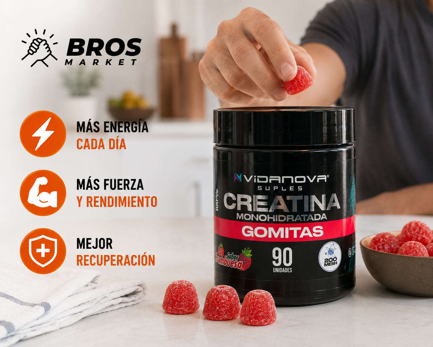 Creatina en Gomitas