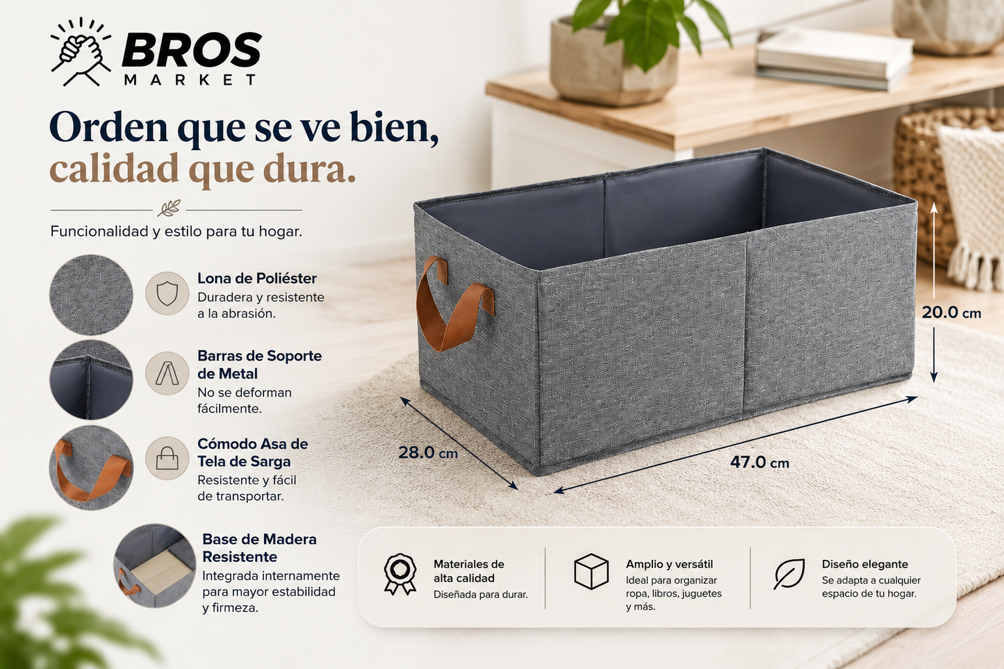 Caja Organizadora Plegable