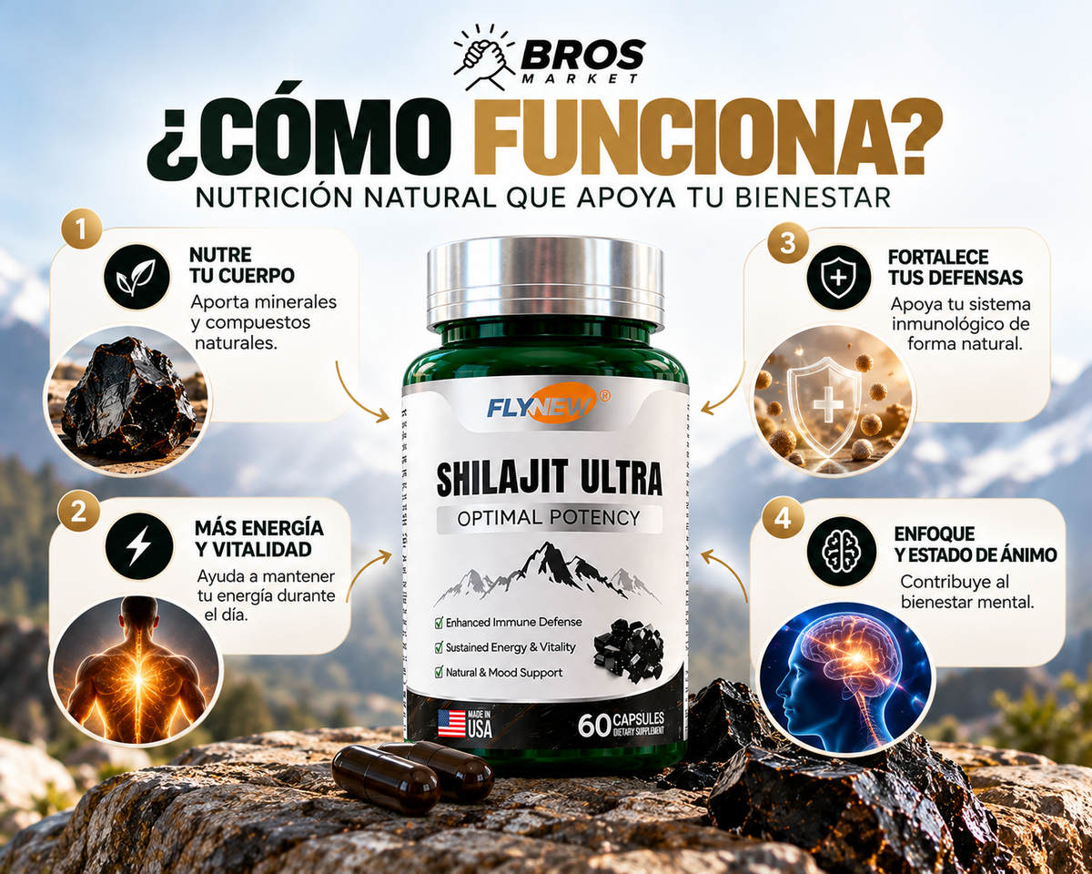 Shilajit Ultra Suplemento Ayurvédico - Apoyo natural para tu vitalidad