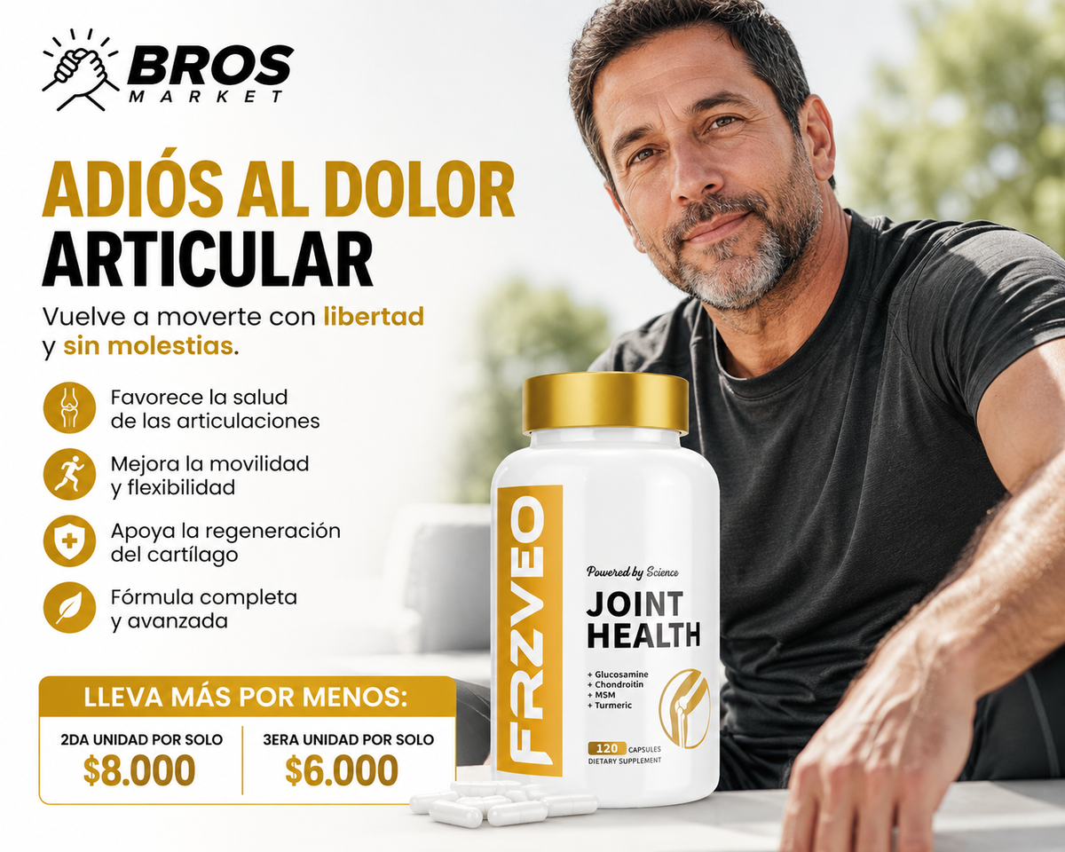 FRZVEO Joint Health - Devuélvele a tu cuerpo la movilidad natural