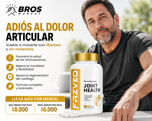 FRZVEO Joint Health - Devuélvele a tu cuerpo la movilidad natural
