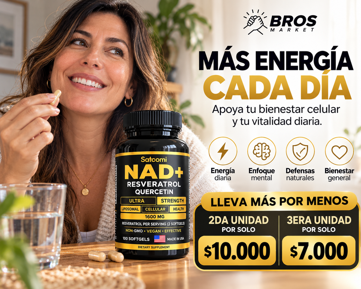 Resveratol Nad+ Satoomi - Más vitalidad cada día