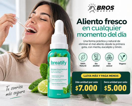 Breatify - Aliento fresco en segundos