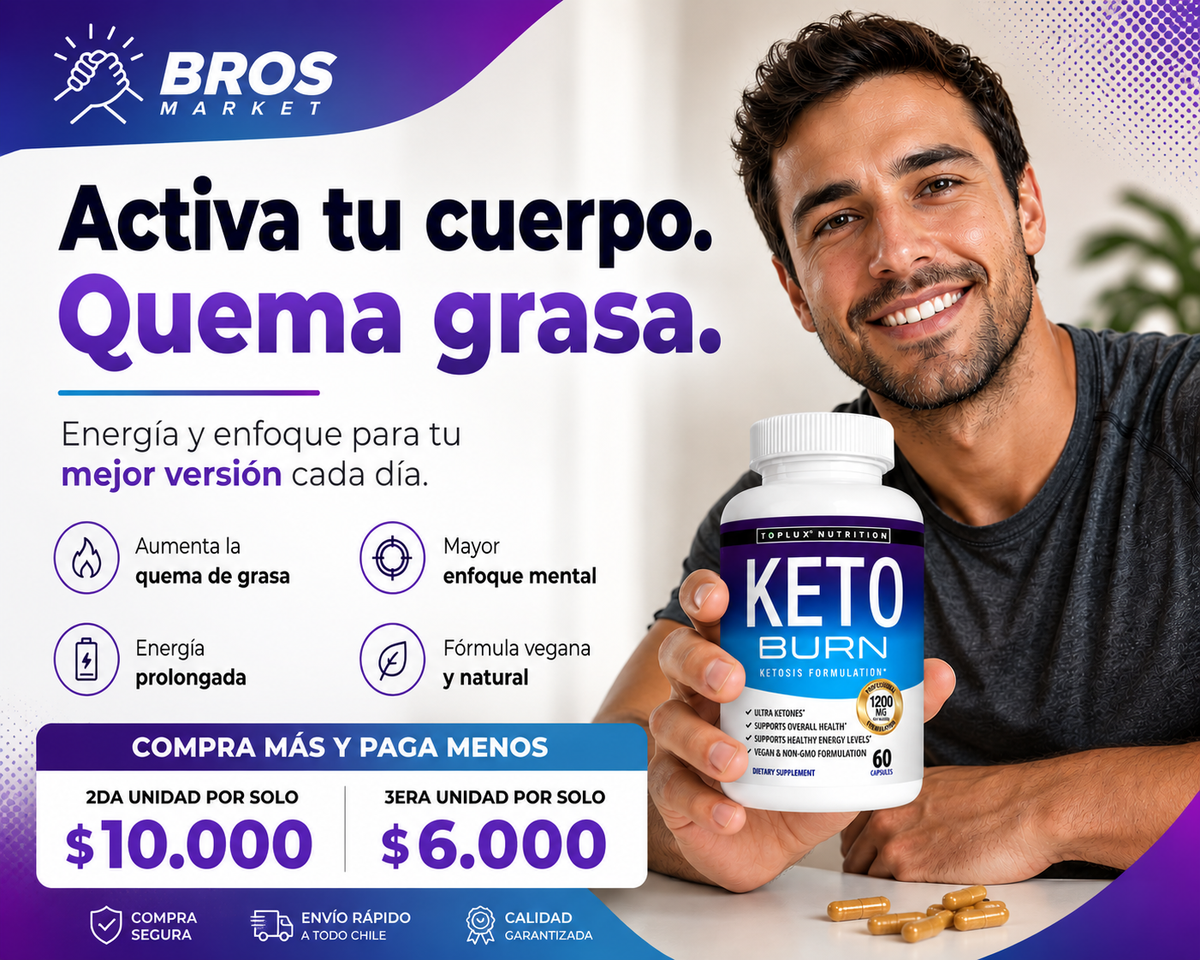 KetoBurn Capsulas - Energía para acompañar tu rutina