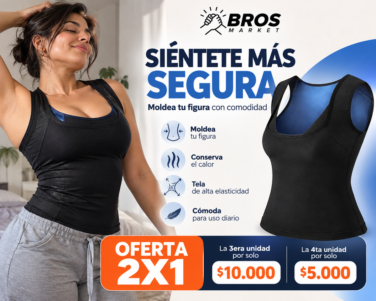 FitCurve Faja Térmica de Sauna Femenina - Estiliza tu figura al instante
