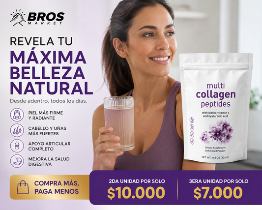 Multi Collagen Peptides - Cuidado completo de pies a cabeza