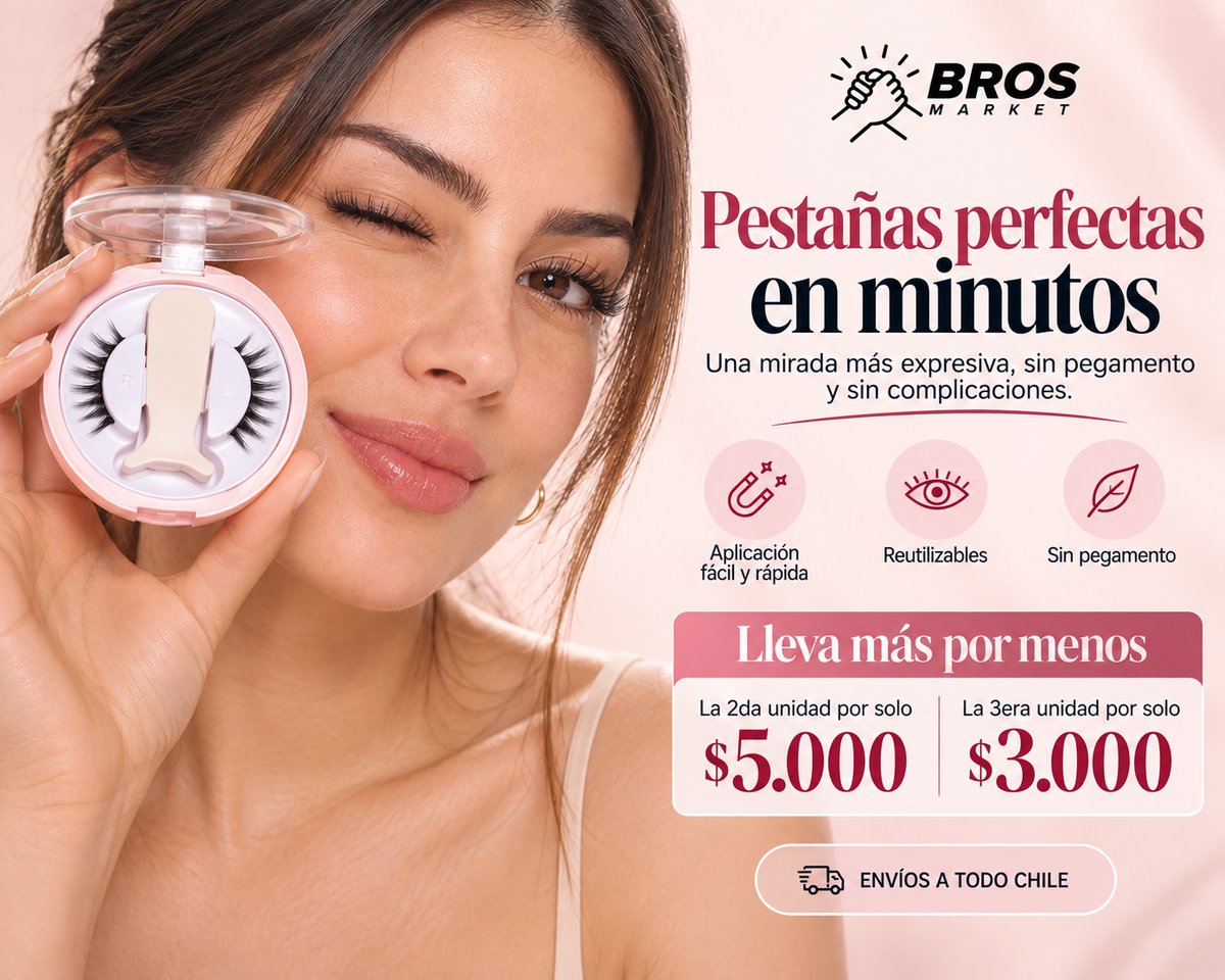 LashLuxe Kit De Pestañas Postizas Magnéticas LZ11 - Más mirada, menos esfuerzo