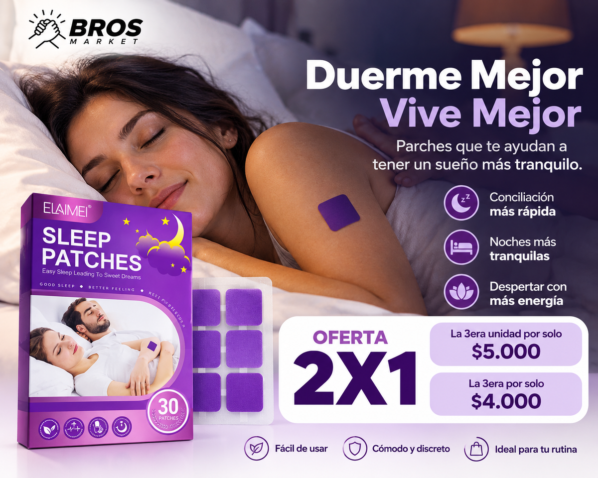 SleepZen Parches para Dormir Relajantes - Descansa mejor cada noche