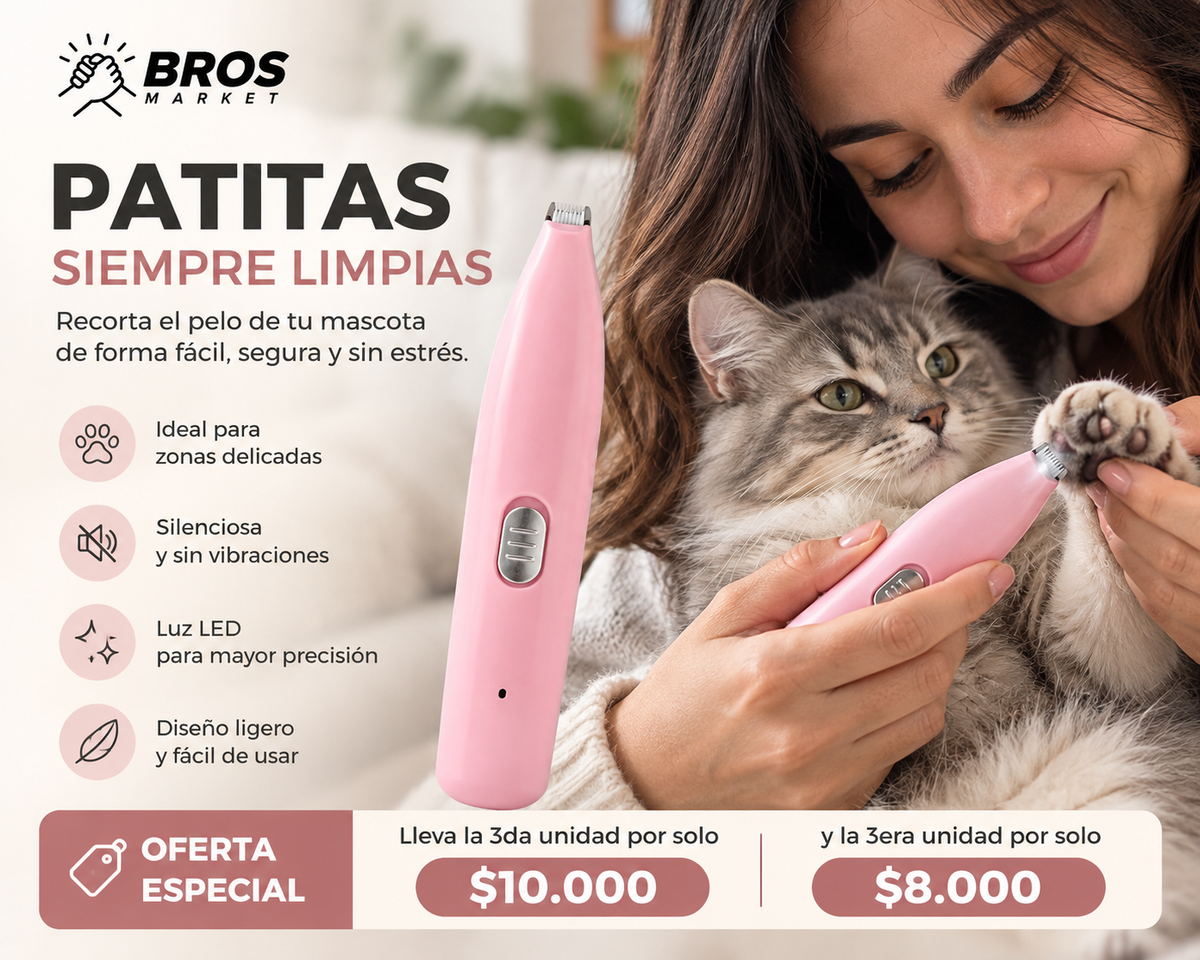 PetLuxe Recortador de Pelos para Mascotas - Recorte preciso para tu mascota