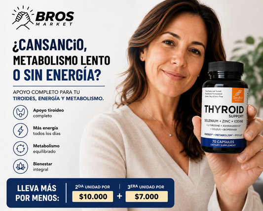 Thyroid Support - Energía, metabolismo y enfoque en equilibrio
