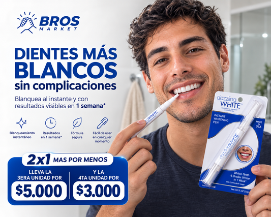 Dazzling White Lápiz Blanqueador Dientes - Sonrisa más brillante al instante