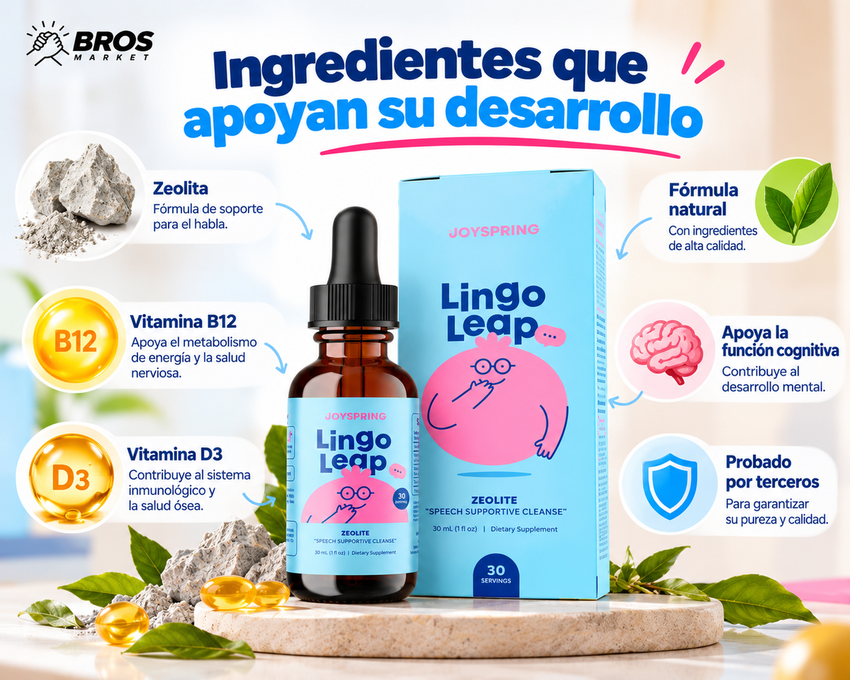 Lingo Leap - Un impulso nutricional para el desarrollo de tus hijos