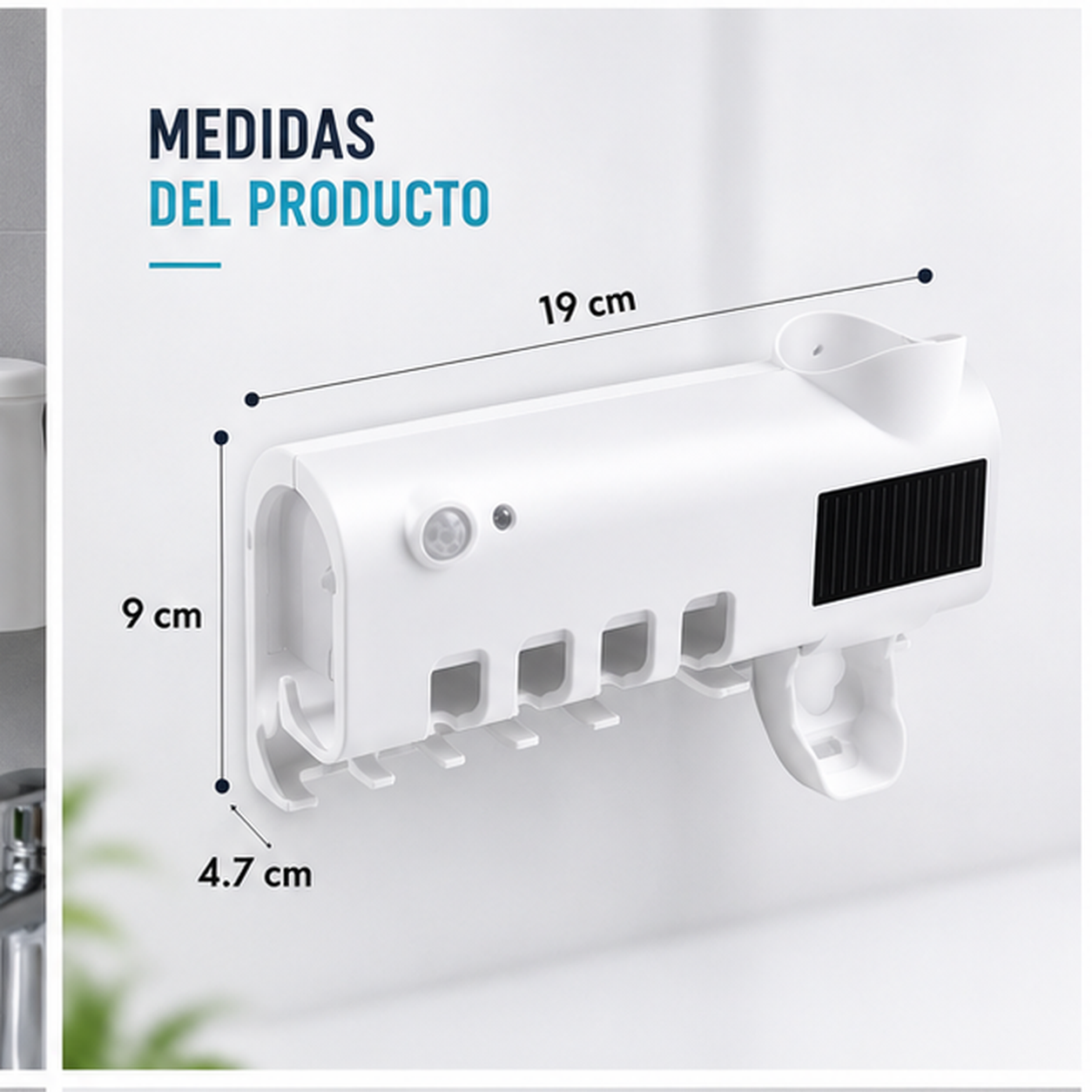 Soporte Esterilizador de Cepillos