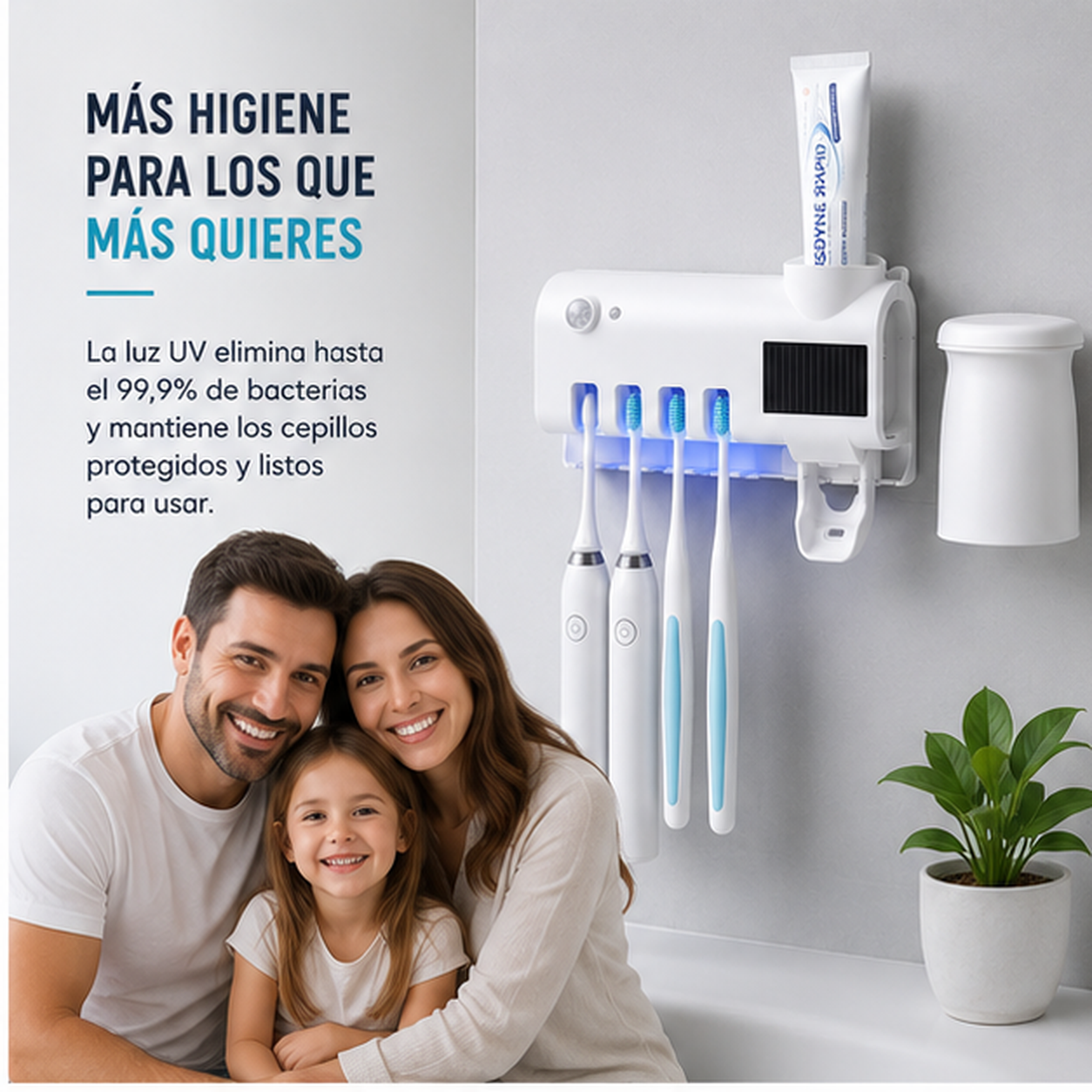 Soporte Esterilizador de Cepillos