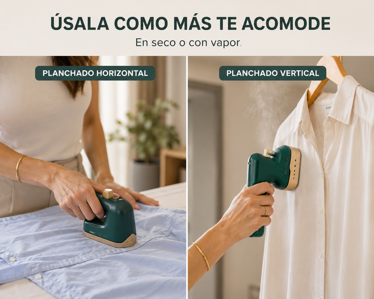 PlanchaGo™ - Tu ropa lista en minutos