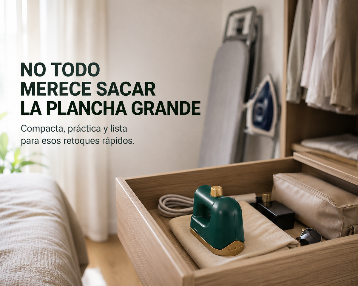 PlanchaGo™ - Tu ropa lista en minutos