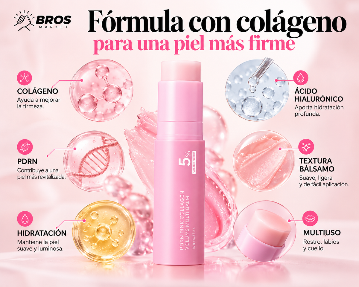 GlowLift Bálsamo PDRN Hidratante con Colágeno - Piel suave, hidratada y radiante