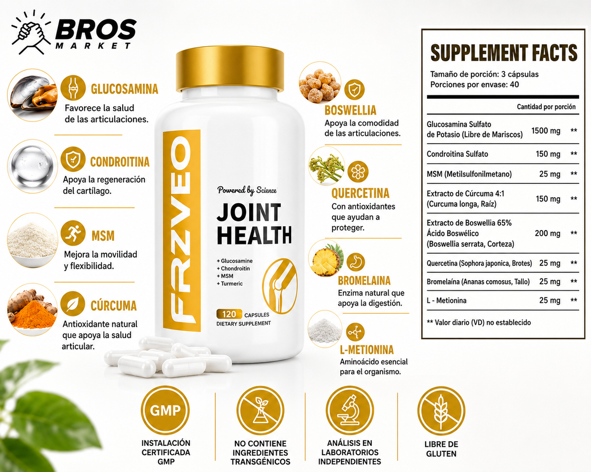 FRZVEO Joint Health - Devuélvele a tu cuerpo la movilidad natural