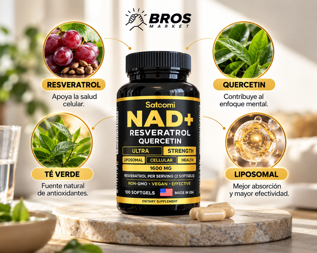 Resveratol Nad+ Satoomi - Más vitalidad cada día