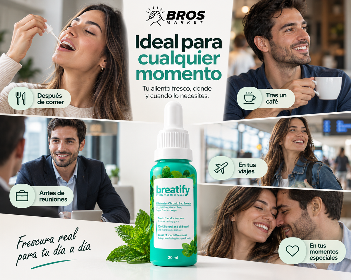 Breatify - Aliento fresco en segundos