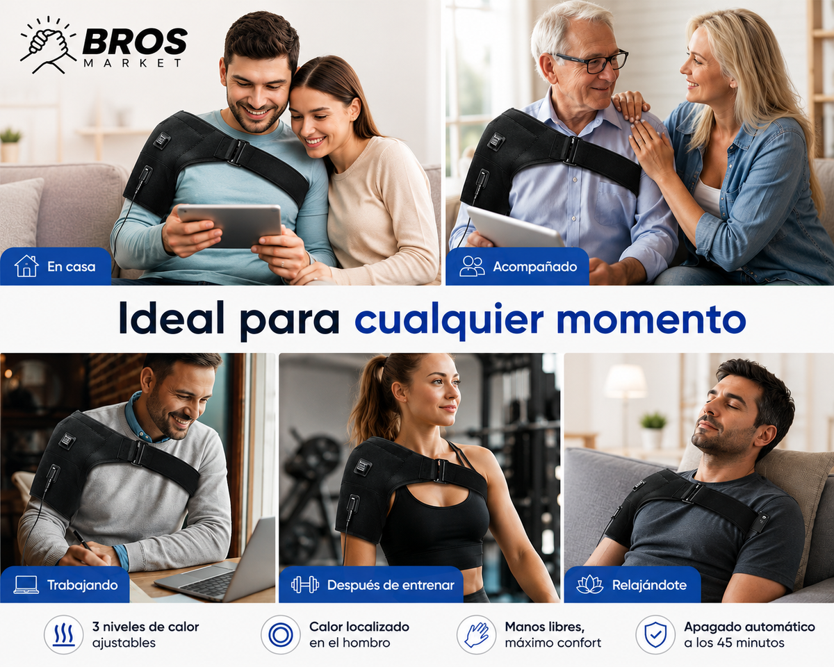 ThermoFlex Hombrera Térmica - Calor y soporte para tu hombro