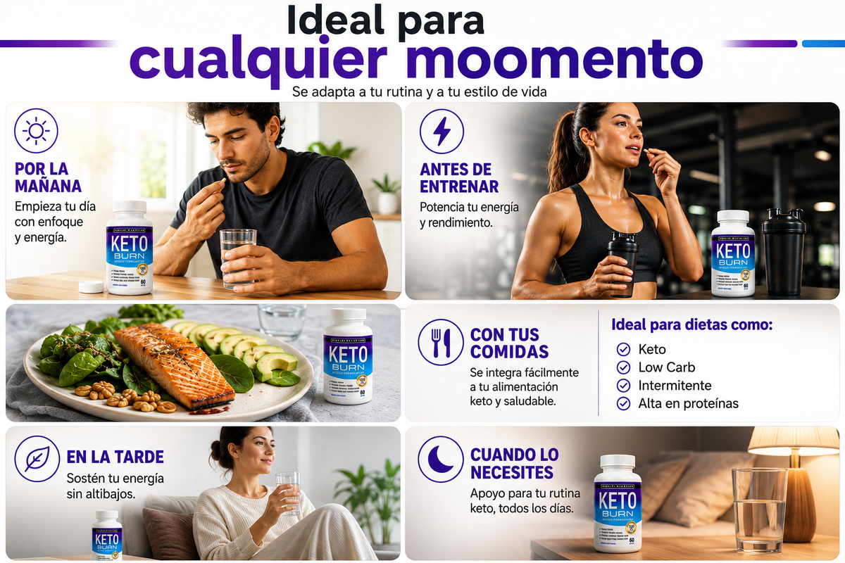 KetoBurn Capsulas - Energía para acompañar tu rutina