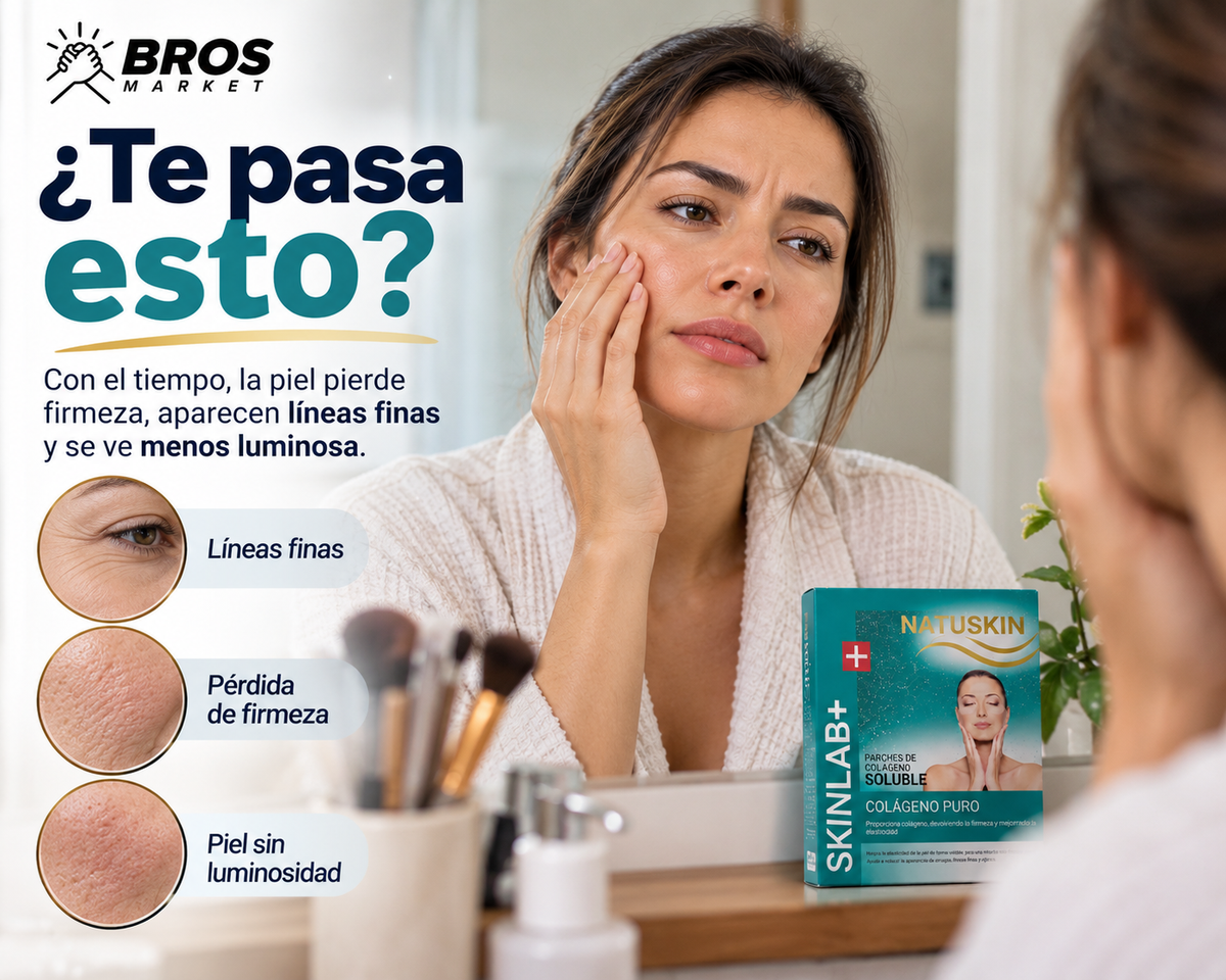 NatuSkin Parches de colageno autodisolventes para contorno de ojos - Mirada más fresca e hidratada