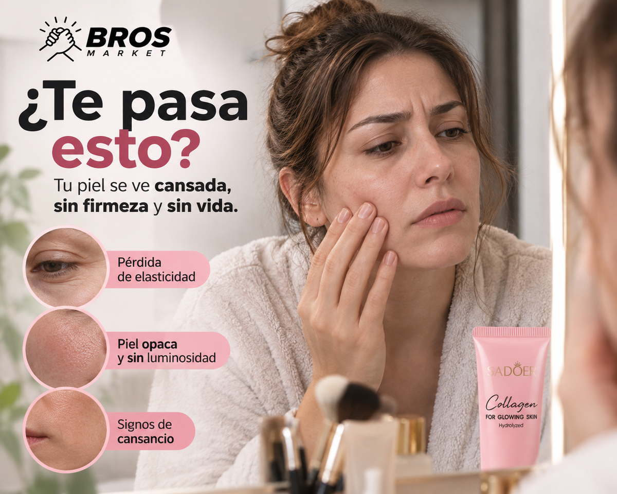 Sadoer Collagen Glow: Mascarilla Nocturna de Colágeno - Piel más luminosa y viva en cada aplicación