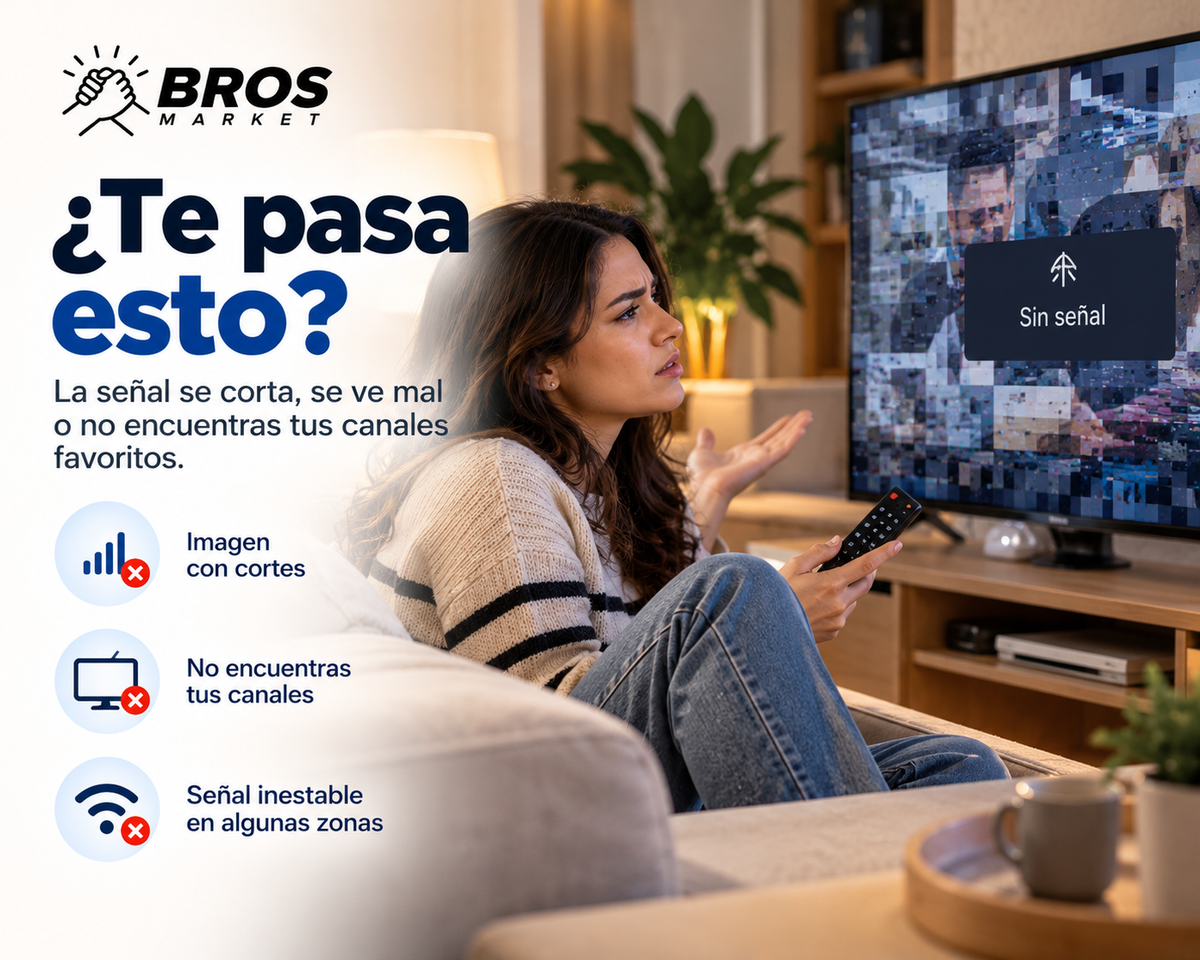 ClearVision Pro Antena de TV Digital - Televisión HD Libre Y En Alta Definición